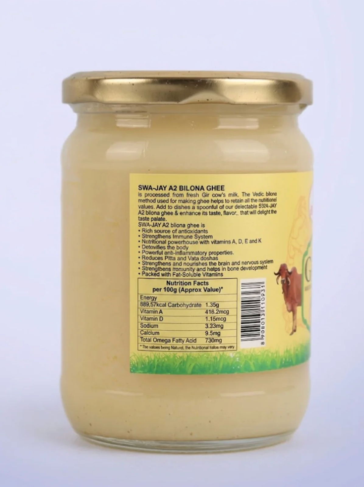 Swa-Jay A2 Bilona Ghee 1 Kg