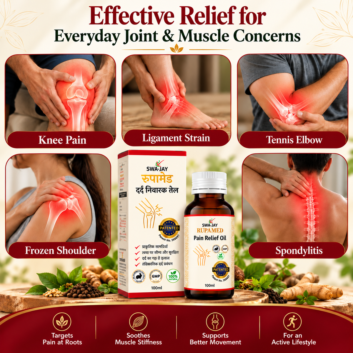 Swa-Jay Rupamed: Pain Relief Oil