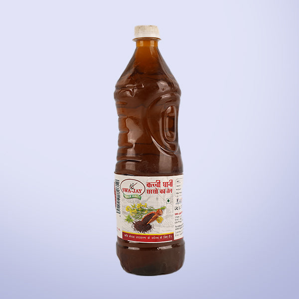 Swa-Jay Kachi Ghani Mustard Oil 1 litre