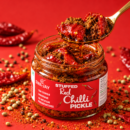 Swa-Jay Stuffed Red Chilli Pickle 300 g