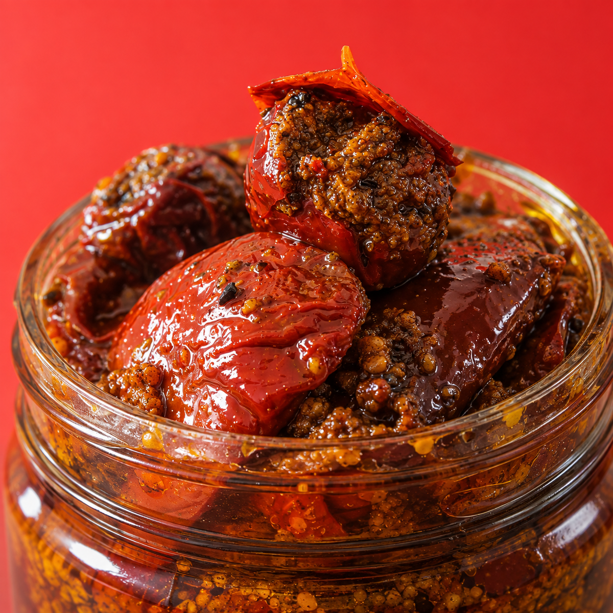 Swa-Jay Stuffed Red Chilli Pickle 300 g