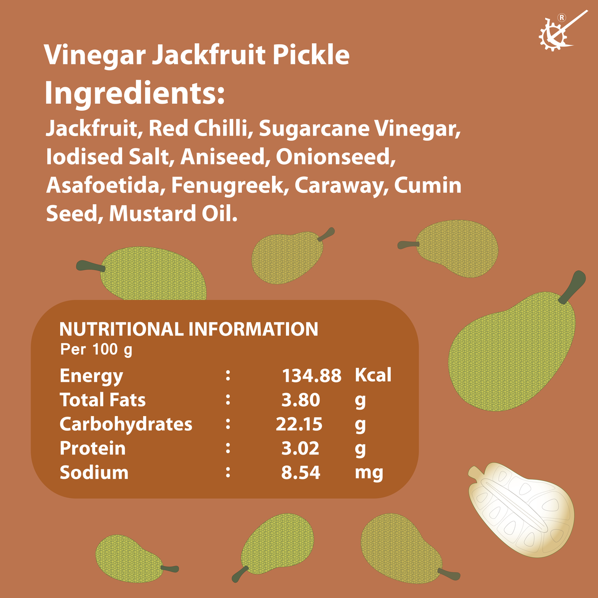 Swa-Jay Vinegar Jackfruit Pickle 300 g