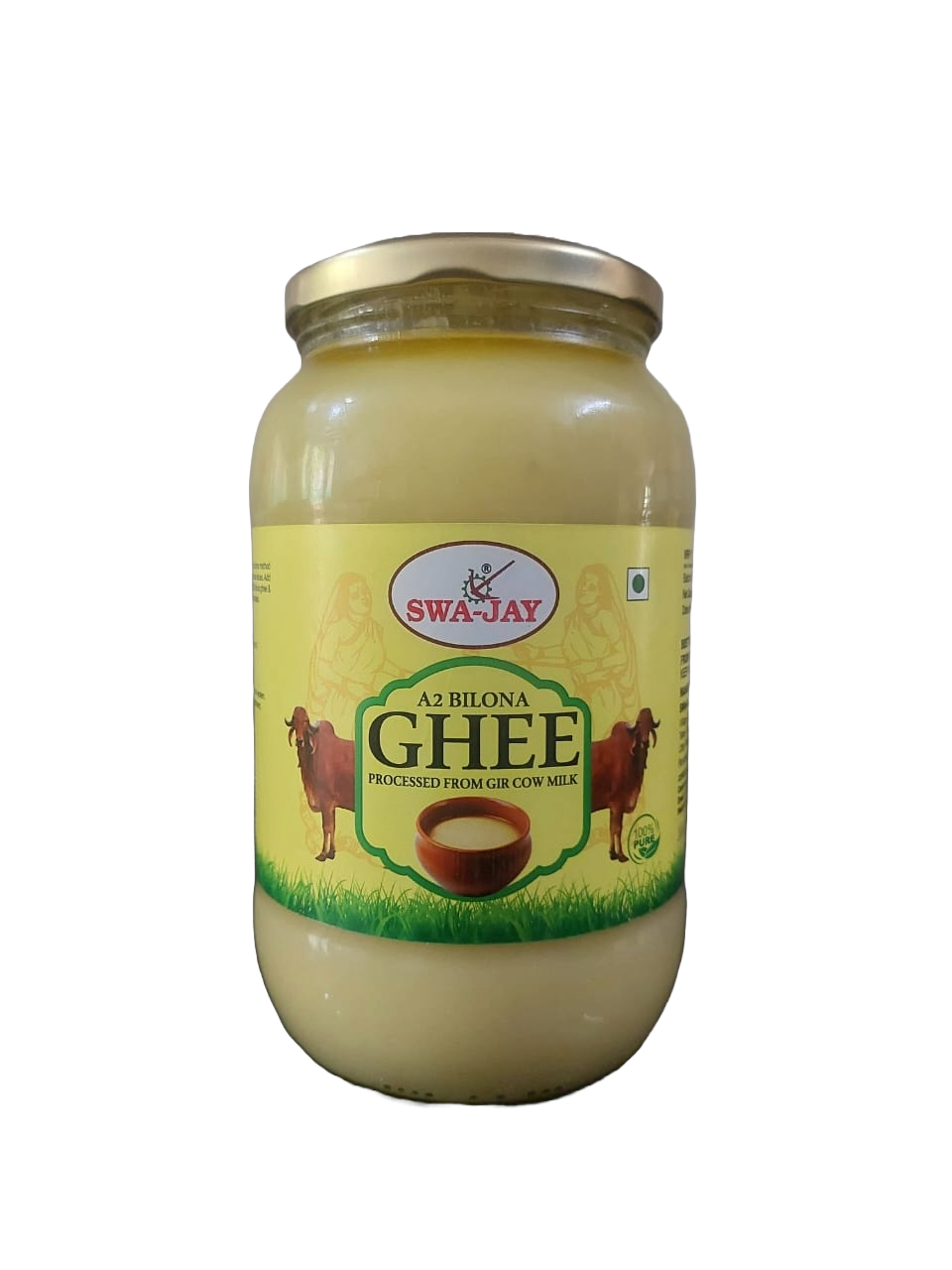 Swa-Jay A2 Bilona Ghee 1 Kg