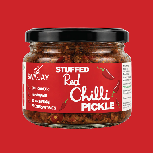 Swa-Jay Stuffed Red Chilli Pickle 300 g