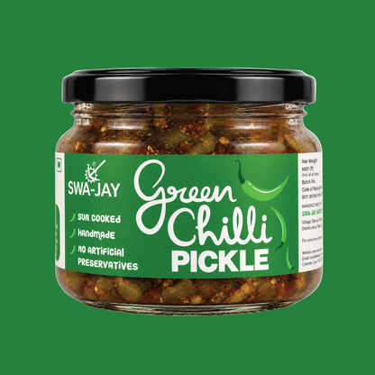 Swa-Jay Green Chilli Pickle 300 g