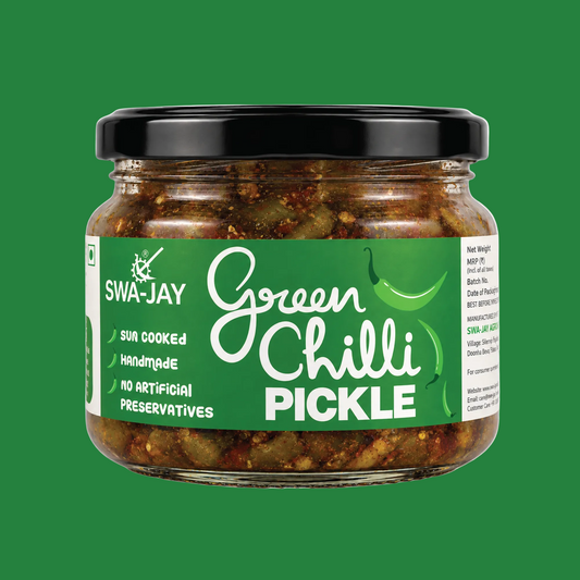 Swa-Jay Green Chilli Pickle 300 g