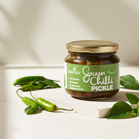 Swa-Jay Green Chilli Pickle 300 g